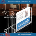 Water Clear Acrylic,Plastic Office Table Card Holder